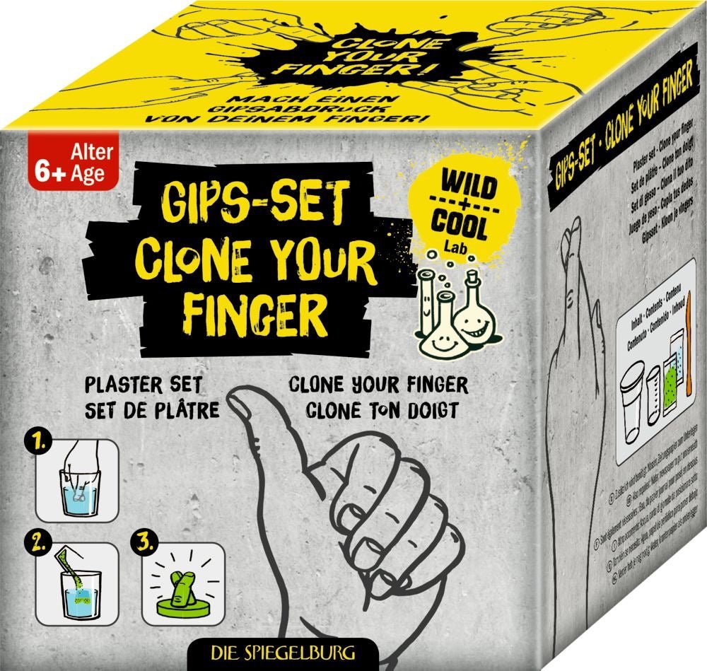 Gips Set Clone your Finger - Sausebrause Shop