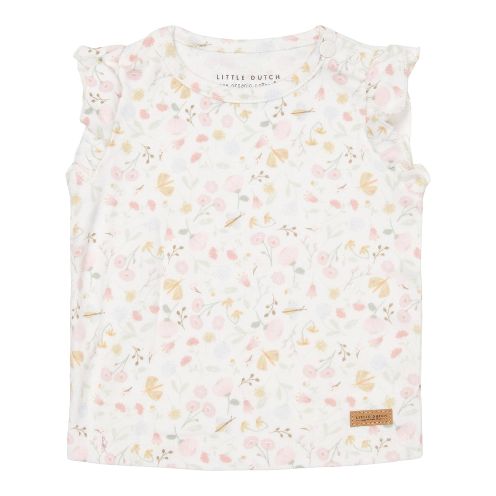 Little Dutch Kurzarm T-Shirt Flowers & Butterflies - Sausebrause Shop
