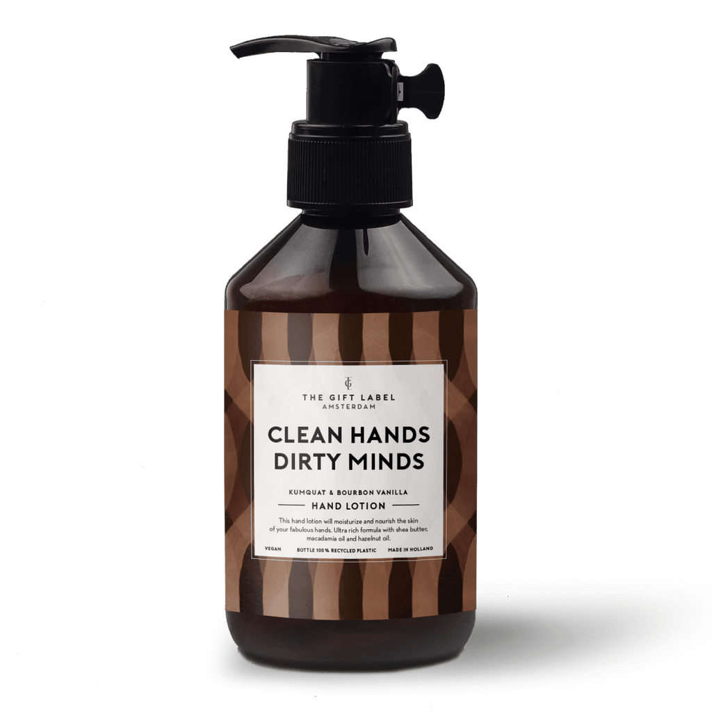 The Gift Label Handlotion 250 ml Clean Hands Dirty Minds - Sausebrause Shop