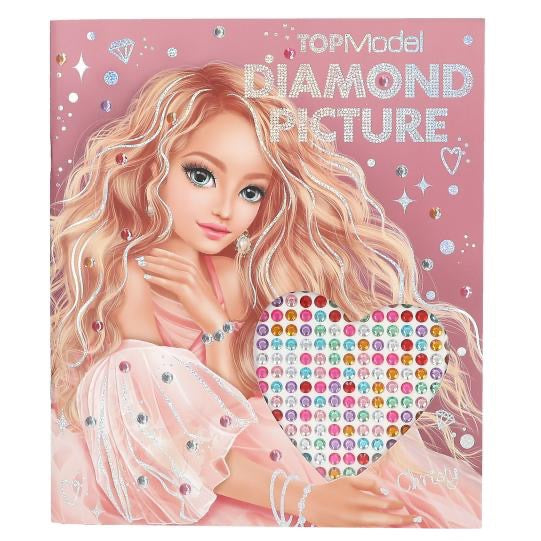 TOPModel Create Your Diamond Picture Stickerbuch – Funkelnder Bastelspaß