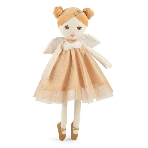Moulin Roty Puppe Fee M’lusine Gold – Stoffpuppe elegant