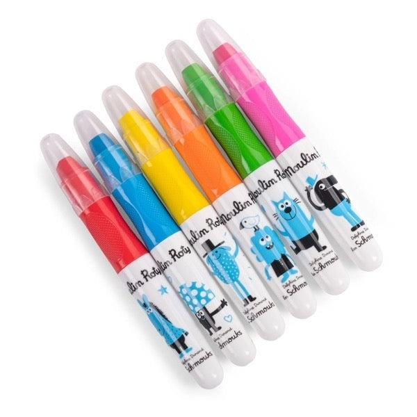 Moulin Roty Schmouks 6 Multi-Surface Stifte
