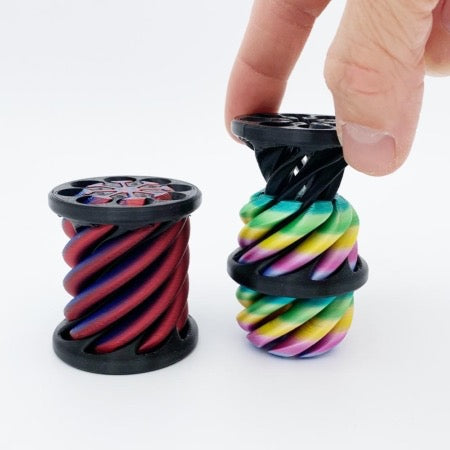 Twisty Fidget Zylinder – Stresslöser und Fingerspielzeug