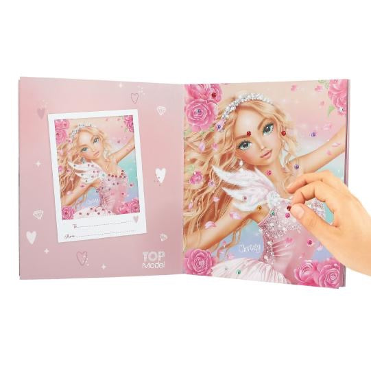 TOPModel Create Your Diamond Picture Stickerbuch – Funkelnder Bastelspaß