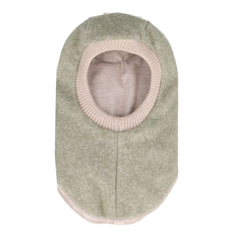 Maximo GOTS MINI Schlupfmütze Dino Baumwollfleece