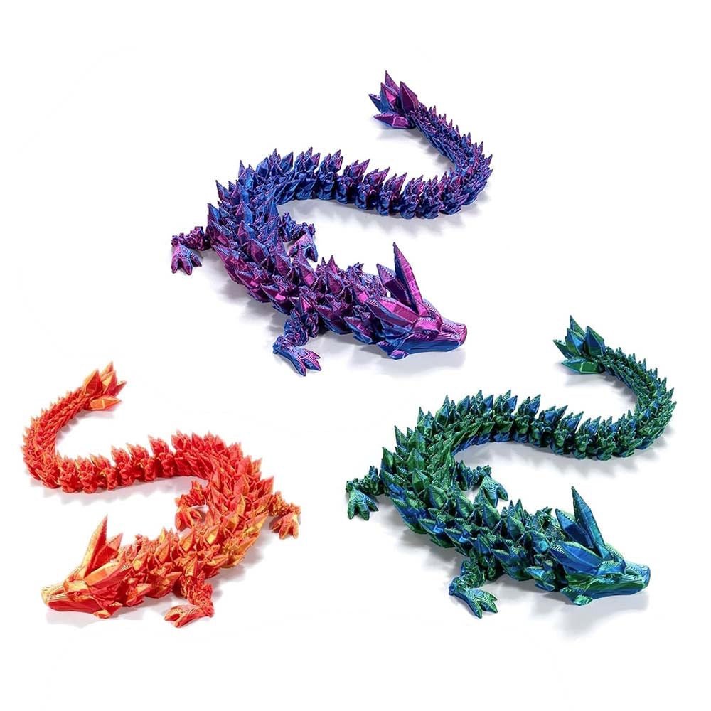 3D gedrucktes Drachenei – Überraschungsei mit flexiblem Drachen - Sausebrause Shop