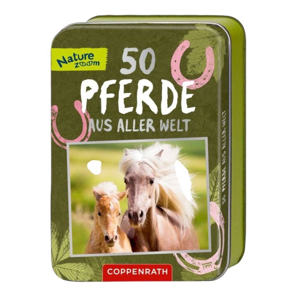 50 Pferde aus aller Welt – die magische Blechdose für Pferdefans ab 8 Jahren - Sausebrause Shop