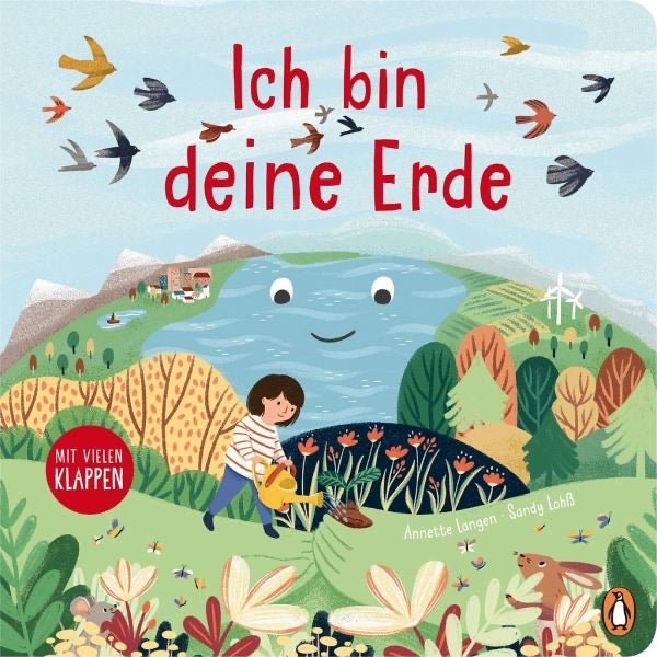 54 Illustration Buch Ich bin deine Erde mit Klappkarten - Sausebrause Shop