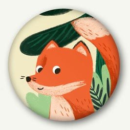 54 Illustration Magnet Fuchs - Sausebrause Shop