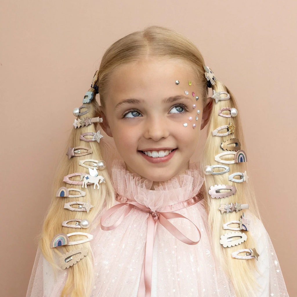 Mimi & Lula Scallop Mini Clic Clacs – 5 Haarspangen
