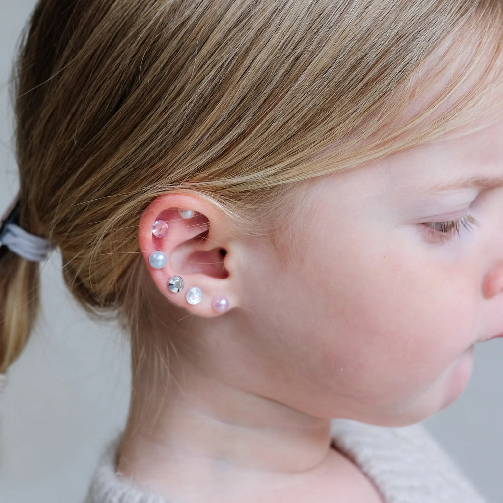 Mimi & Lula Pink Gem & Pearl Ohrsticker – 30 Paar