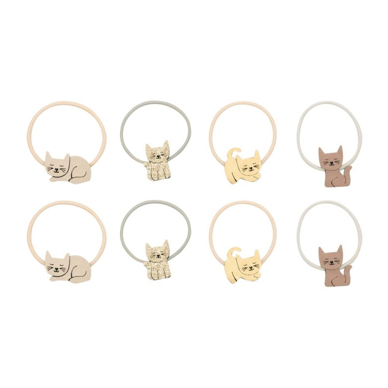 Mimi & Lula Kitty Cat Mini Haargummis – 8er Set