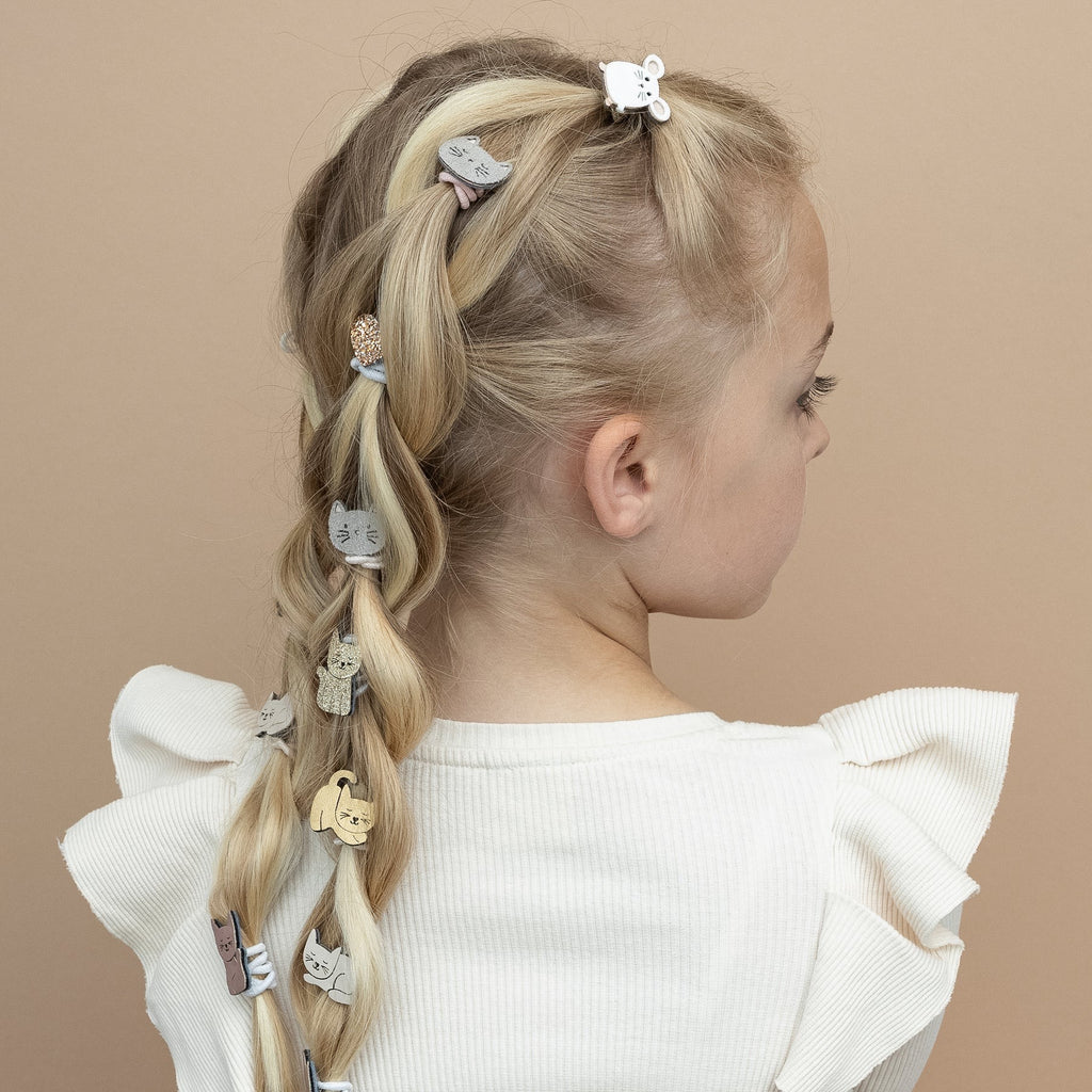 Mimi & Lula Kitty Cat Mini Haargummis – 8er Set