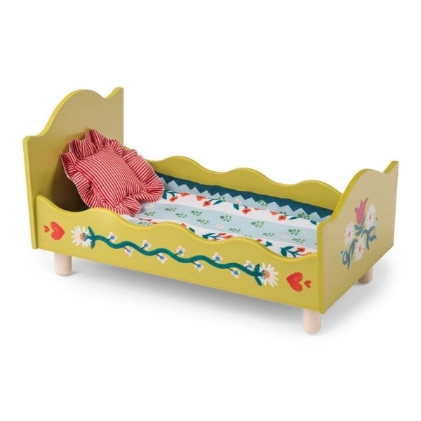 Moulin Roty Minouchkas Bett – Puppenbett aus Holz