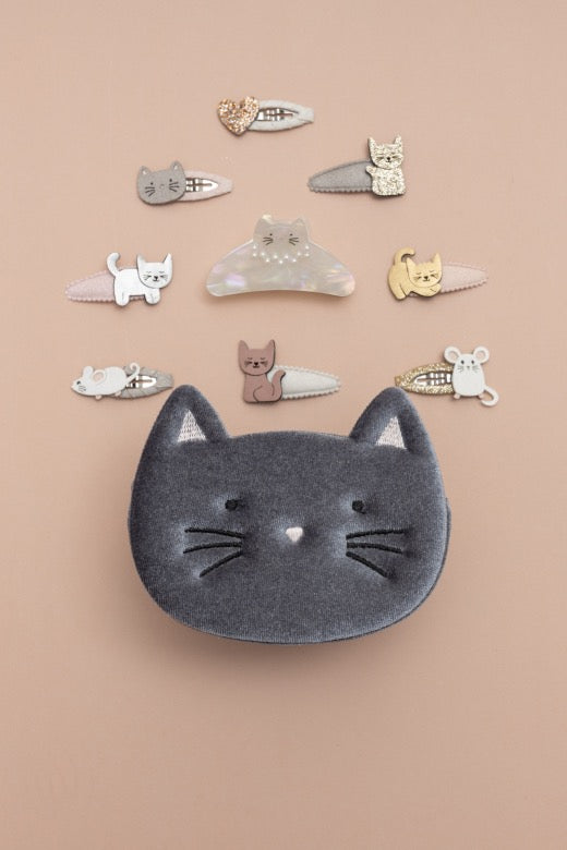 Mimi & Lula Kitty Cat Mini Haarspangen – 5er Set