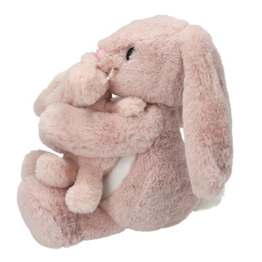 Princess Mimi Plusch Hase Nelly mit Baby Kuscheltier