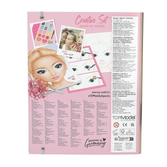TOPModel Make-up Creative Mappe Schminkset Block & Palette 6+ Jahre