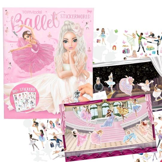 TOPModel Stickerworld BALLET Stickerbuch