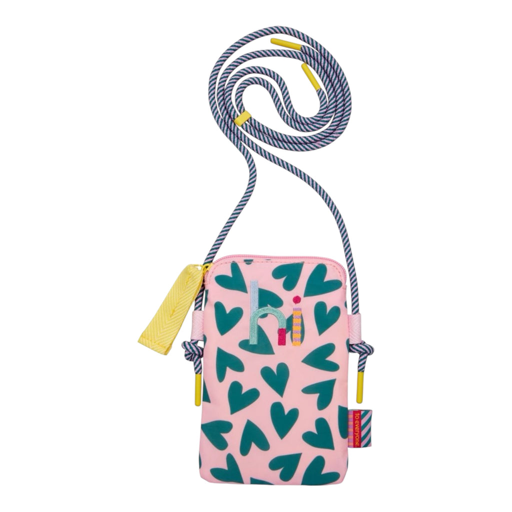 Handytäschchen Taschenzauber rosa/grün