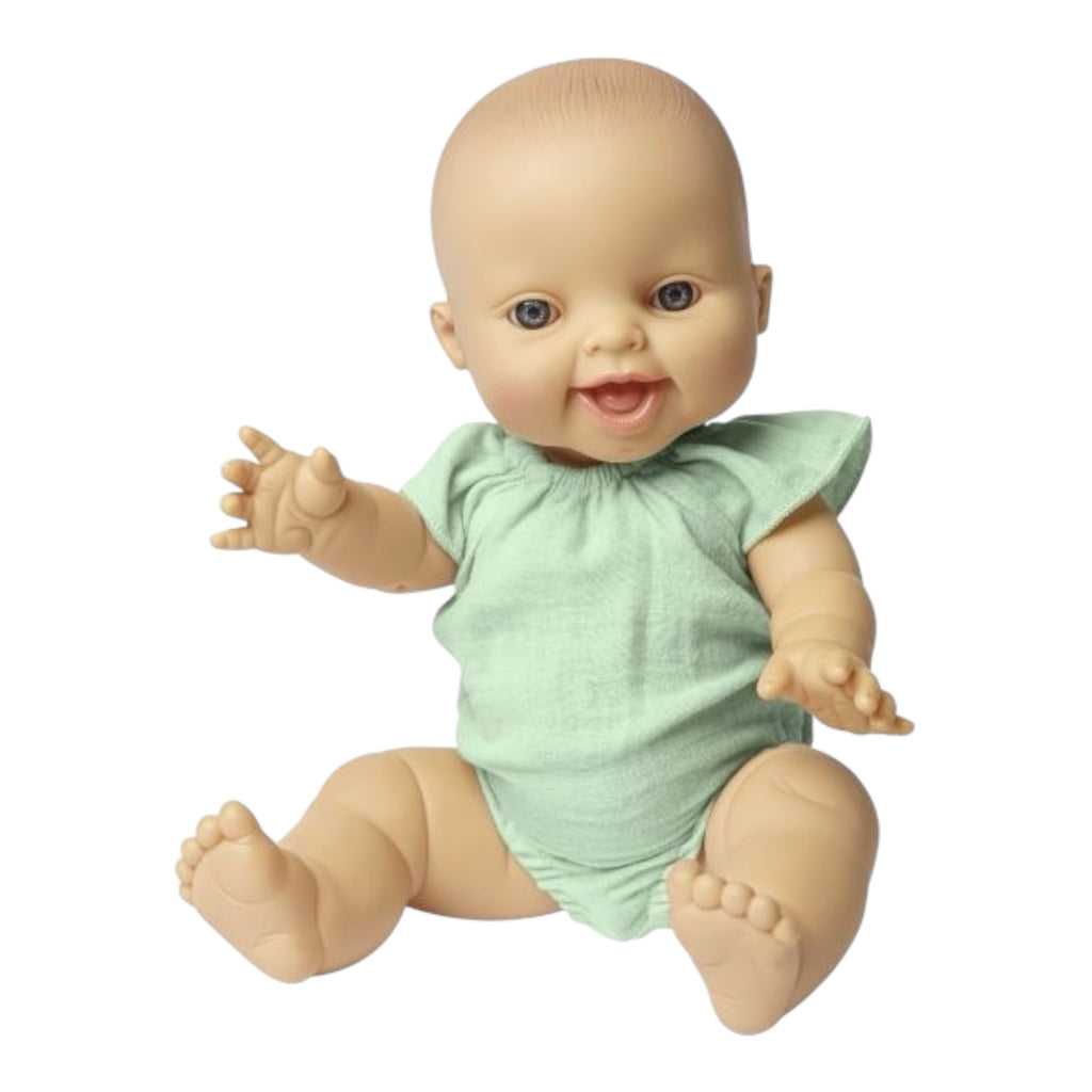 Paola Reina Babypuppe Gordi mit Heless Bio Body mint 34 cm