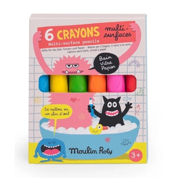 Moulin Roty Schmouks 6 Multi-Surface Stifte
