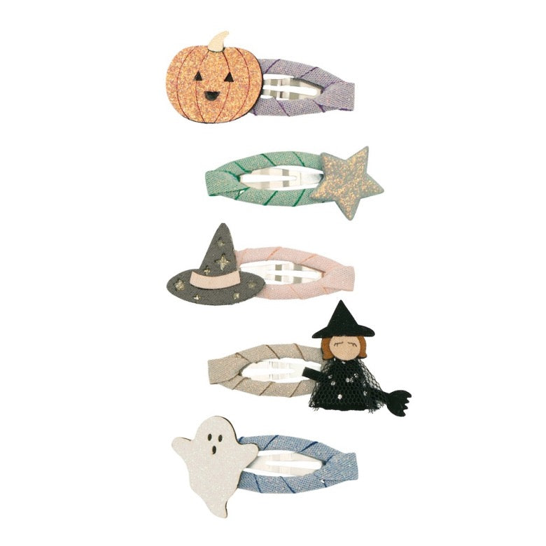 Mimi & Lula Halloween Mini Haarspangen – 5er Set