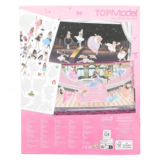 TOPModel Stickerworld BALLET Stickerbuch