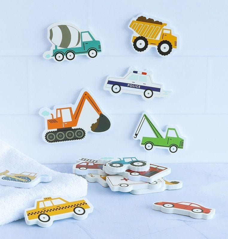 A little Lovely Company Badespielzeug Fahrzeuge - Sausebrause Shop