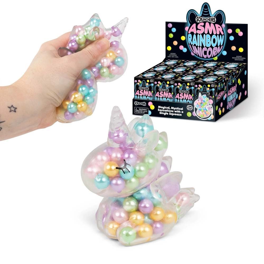 ASMR Sensorisches Einhorn 9 cm glitzernd Fidget Toy - Sausebrause Shop