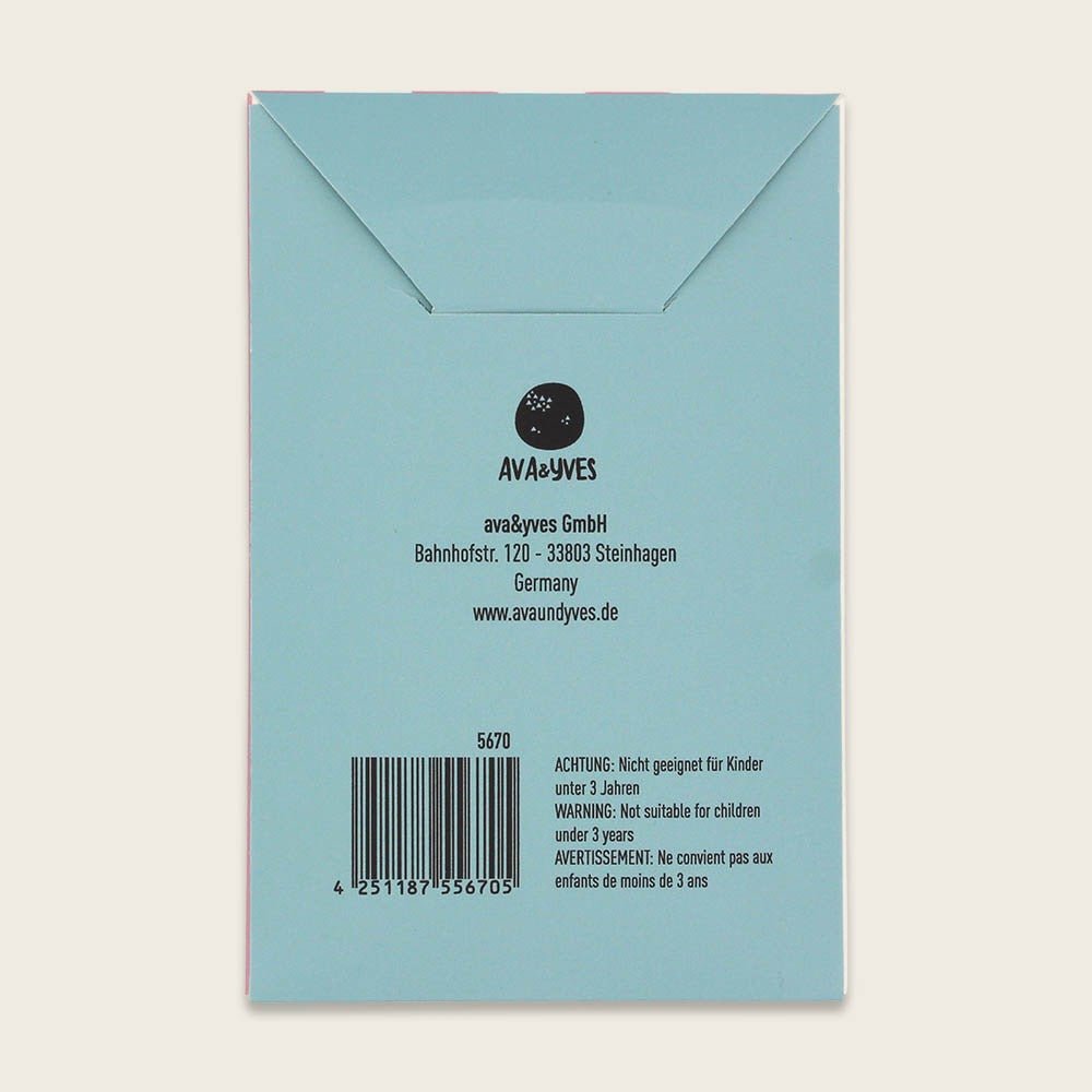 Ava & Yves Perlenset Rosa + Blau - Sausebrause Shop