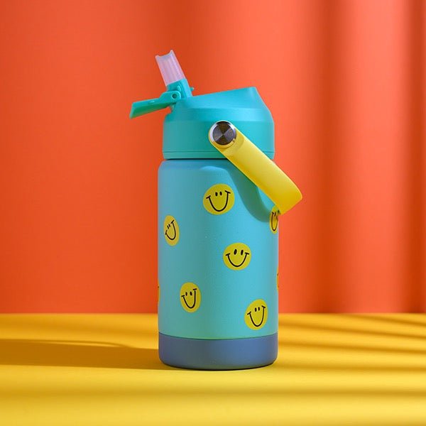 Ava & Yves Trinkflasche Smile türkis 350 ml - Sausebrause Shop