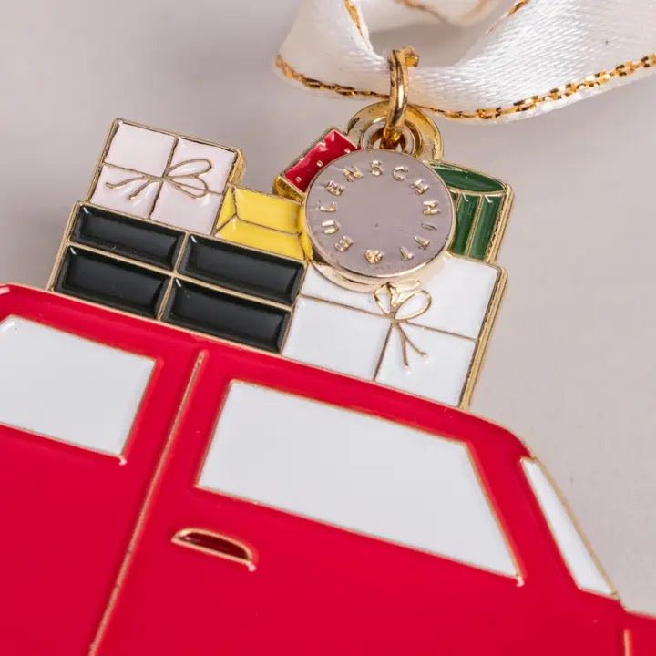 Baumschmuck Weihnachtsauto nostalgisch von Eulenschnitt - Sausebrause Shop