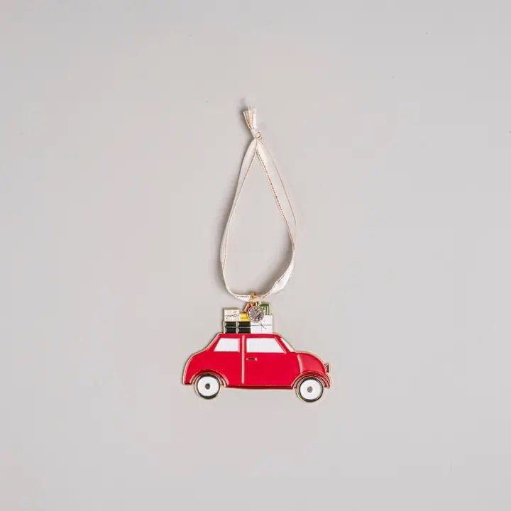 Baumschmuck Weihnachtsauto nostalgisch von Eulenschnitt - Sausebrause Shop