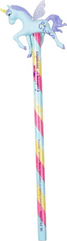 Bleistift mit Einhorn - Topper – Einhorn - Paradies - Sausebrause Shop