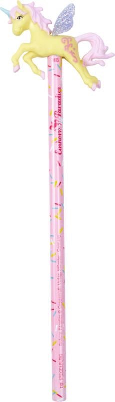 Bleistift mit Einhorn - Topper – Einhorn - Paradies - Sausebrause Shop