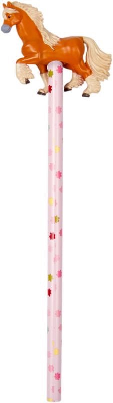 Bleistift Pferdefreunde mit Topper – Pferdedesign - Sausebrause Shop
