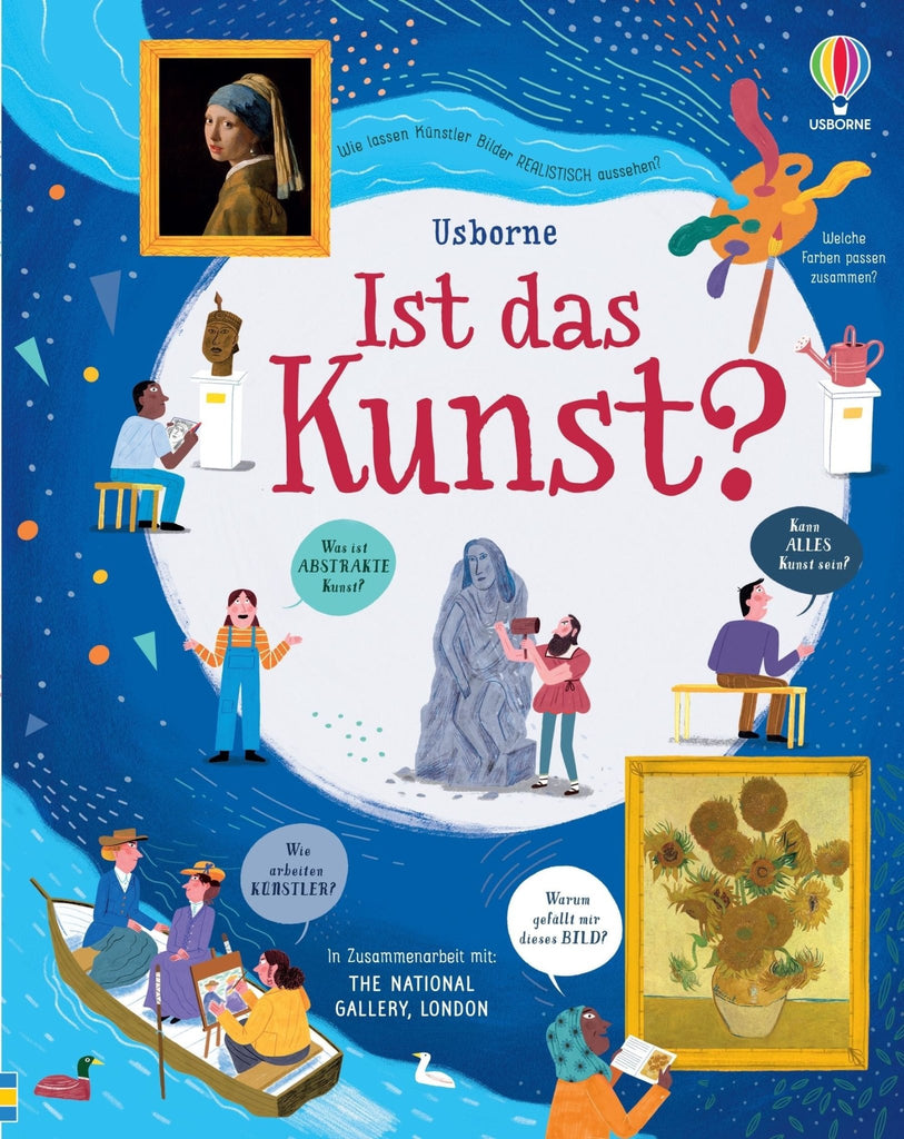 Buch Ist das Kunst Sarah Hull Usborne - Sausebrause Shop