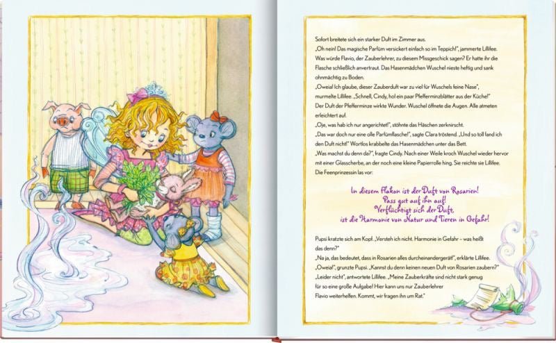 Buch Prinzessin Lillifee im Garten der Düfte - Sausebrause Shop