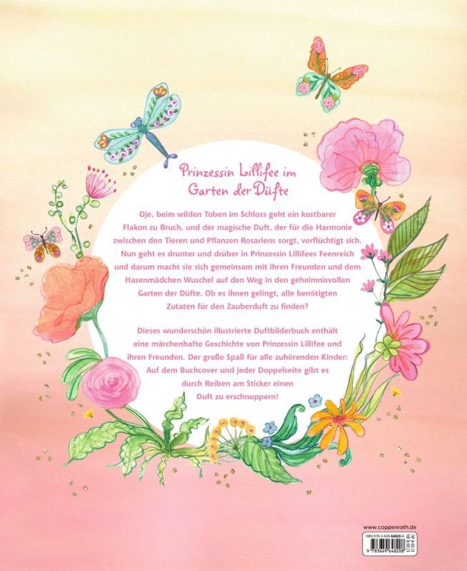Buch Prinzessin Lillifee im Garten der Düfte - Sausebrause Shop