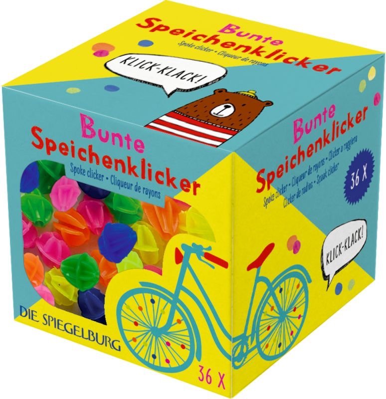 Bunte Speichenklicker - Bunte Geschenke - Sausebrause Shop