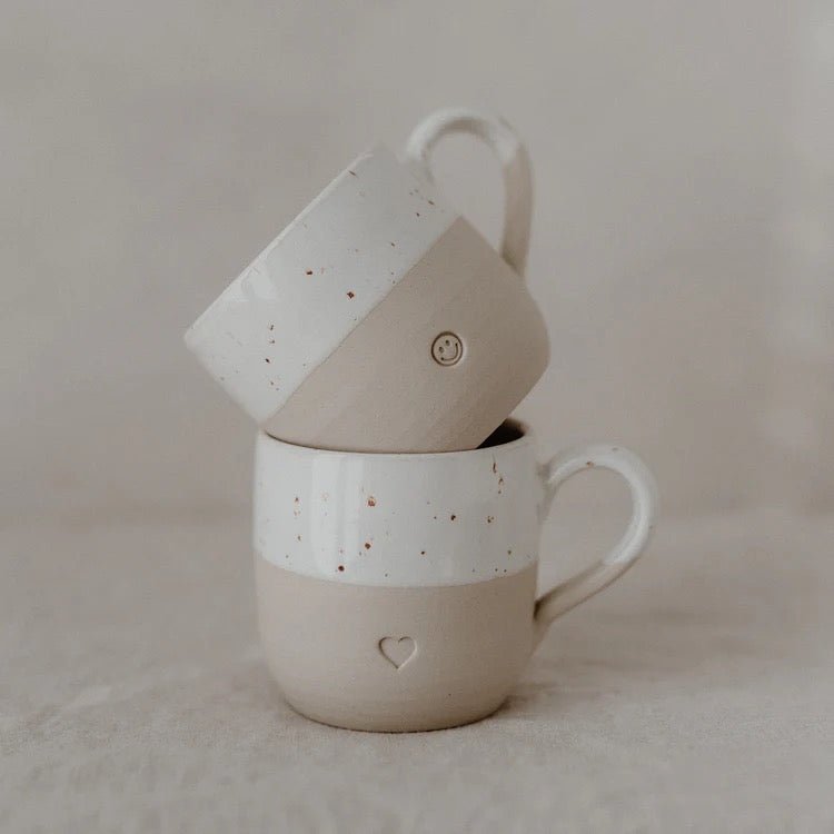 Cappuccino Tasse Smiley Eulenschnitt - Sausebrause Shop