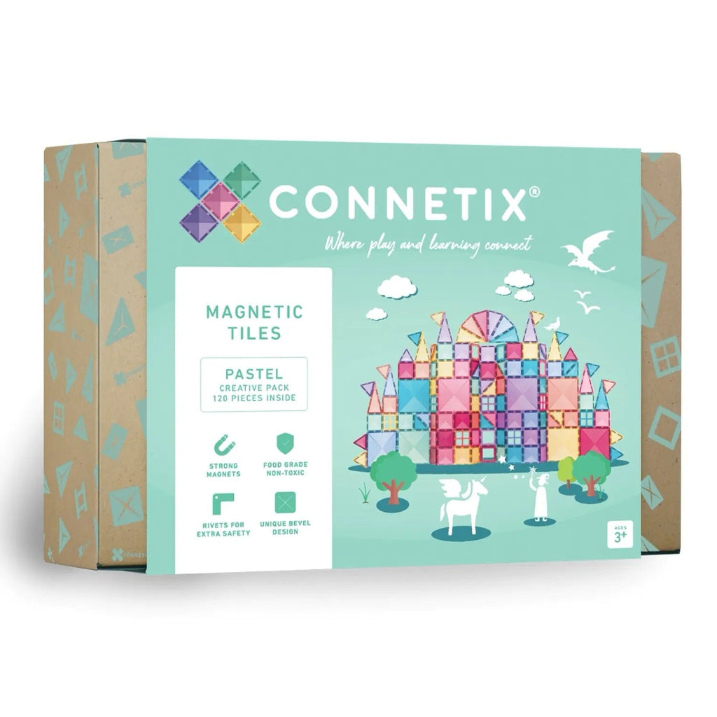 Connetix Magnetbausteine Pastel Creative Pack 120 Teile - Sausebrause Shop