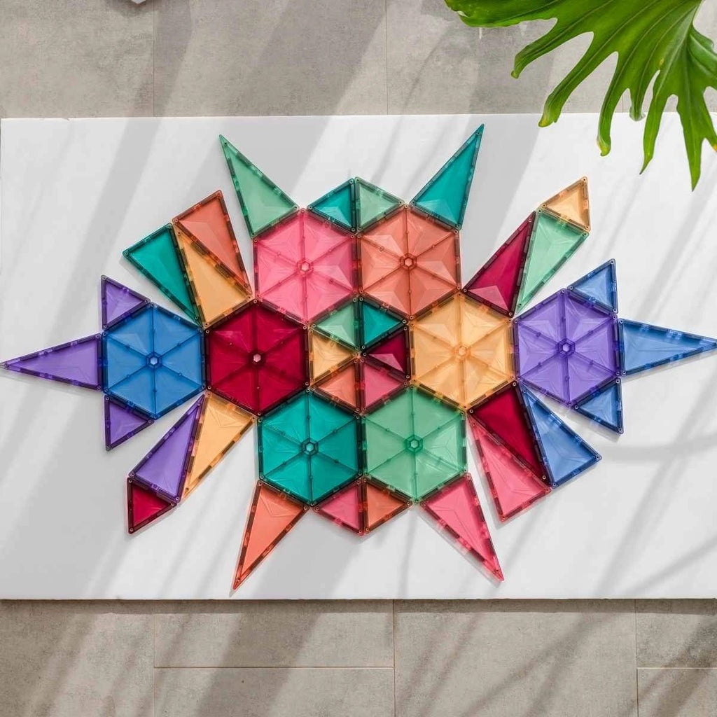 Connetix Magnetbausteine Pastel Geometry Pack - 40 Teile - Sausebrause Shop