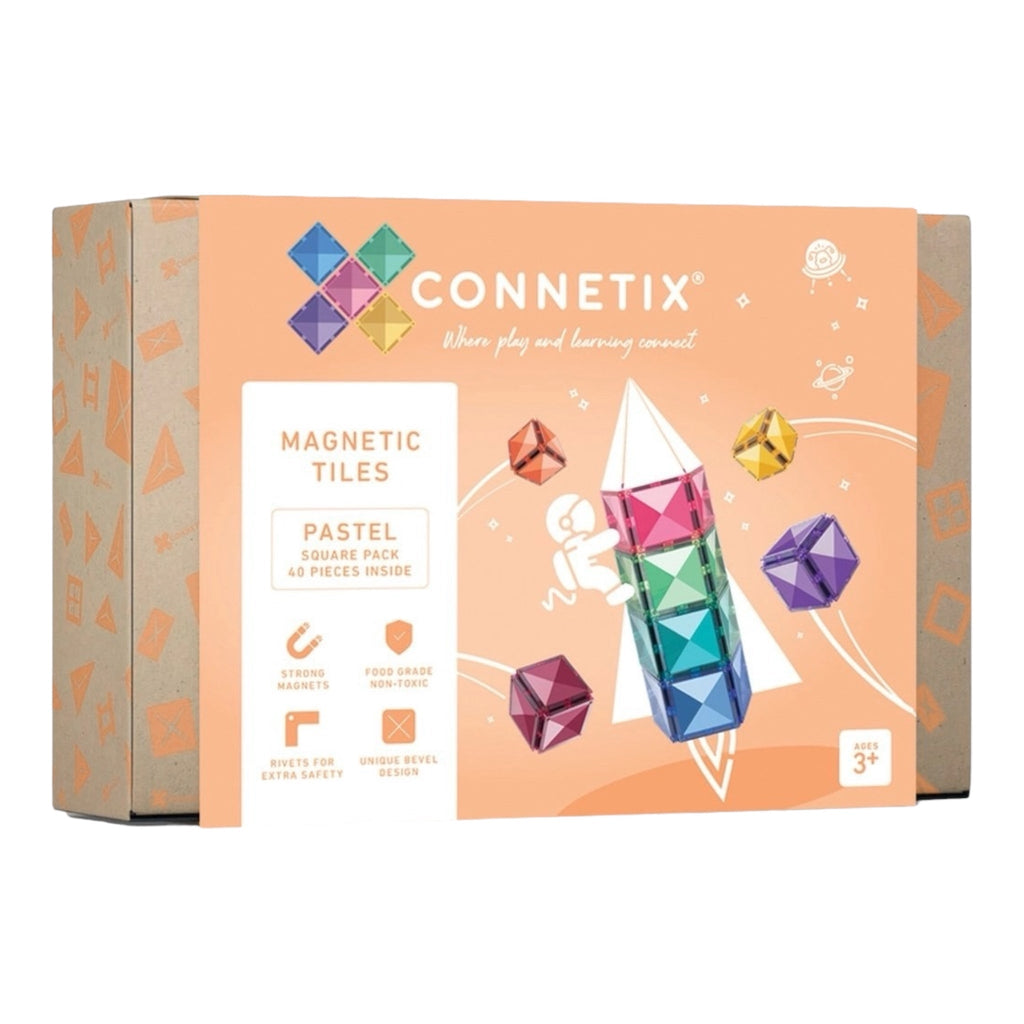 Connetix Magnetbausteine Pastel Square - Sausebrause Shop
