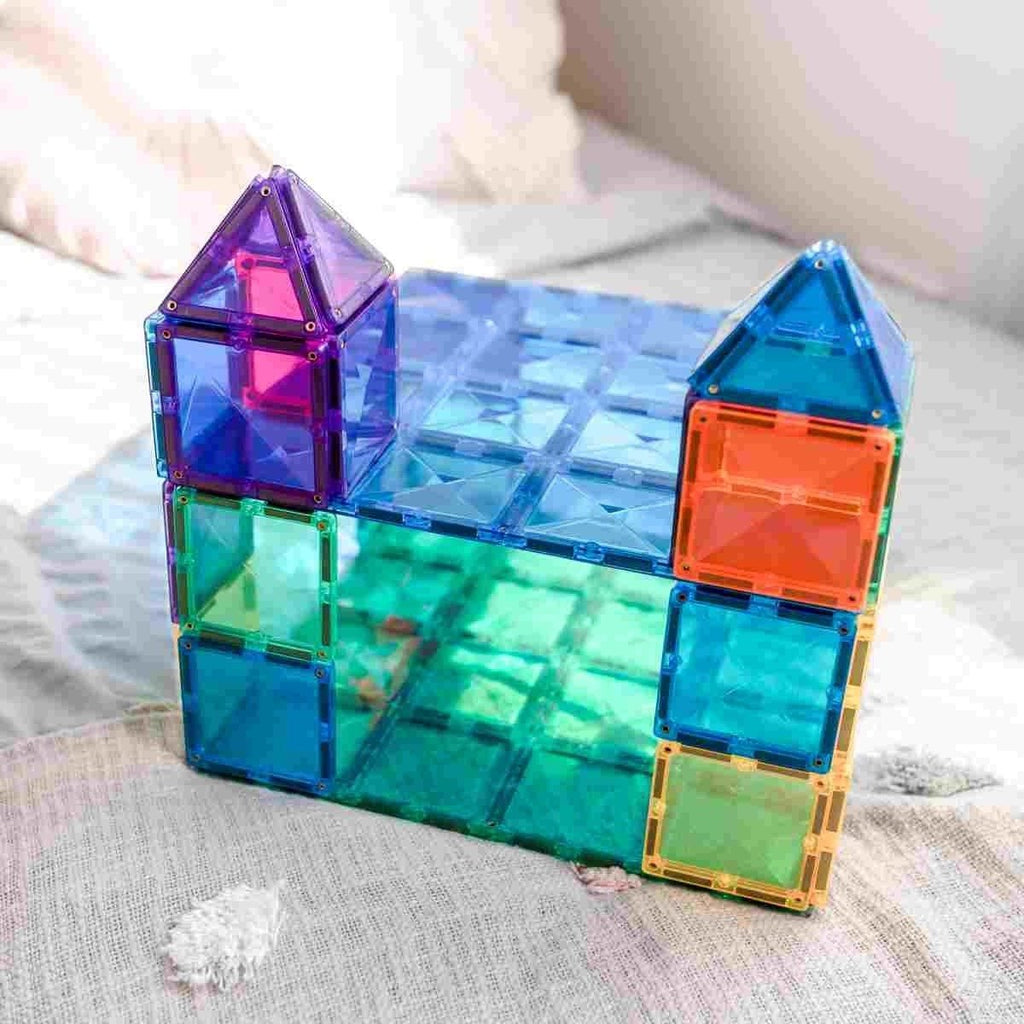 Connetix Magnetbausteine Rainbow Blue & Green Basisplatten - 2 Teile - Sausebrause Shop