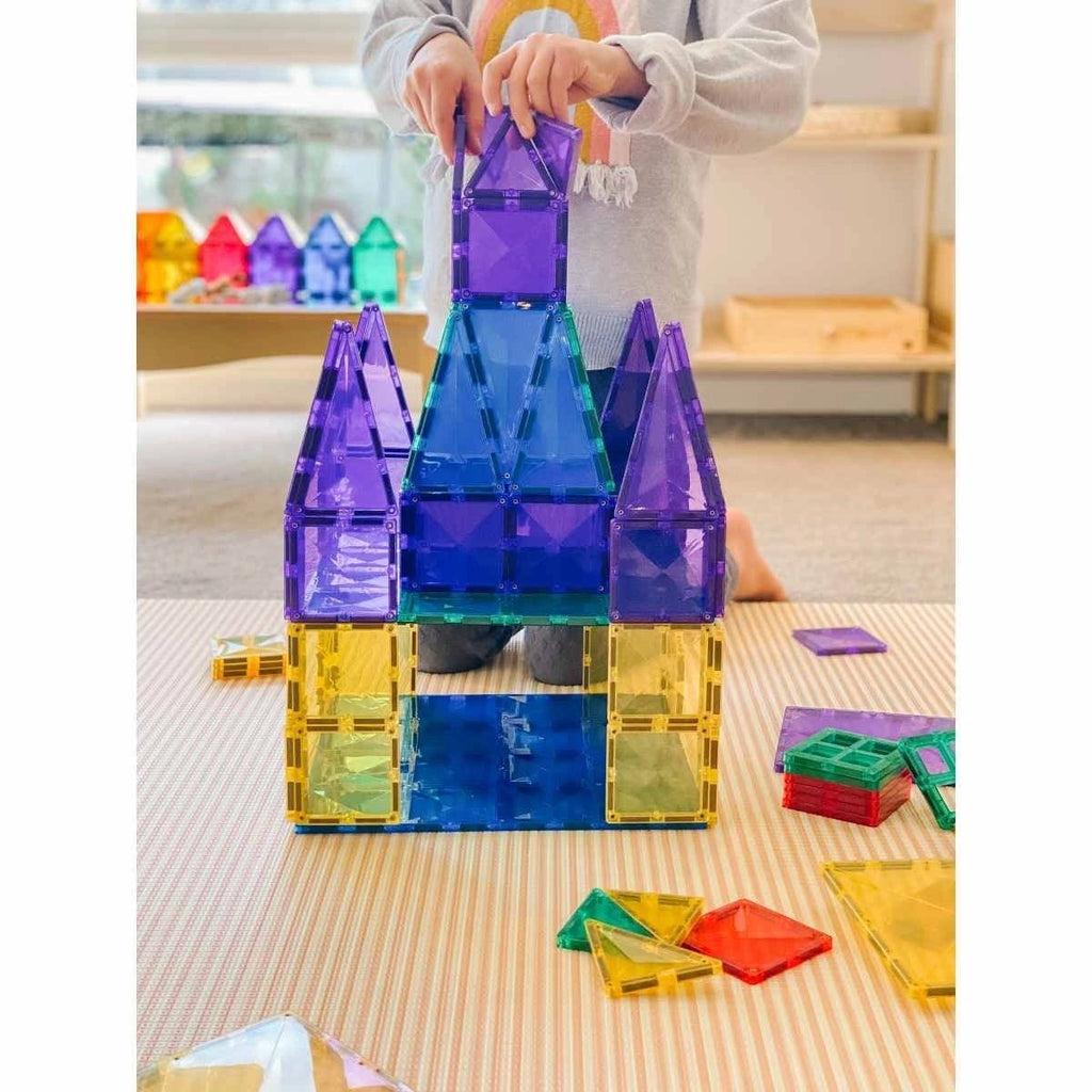 Connetix Magnetbausteine Rainbow Blue & Green Basisplatten - 2 Teile - Sausebrause Shop