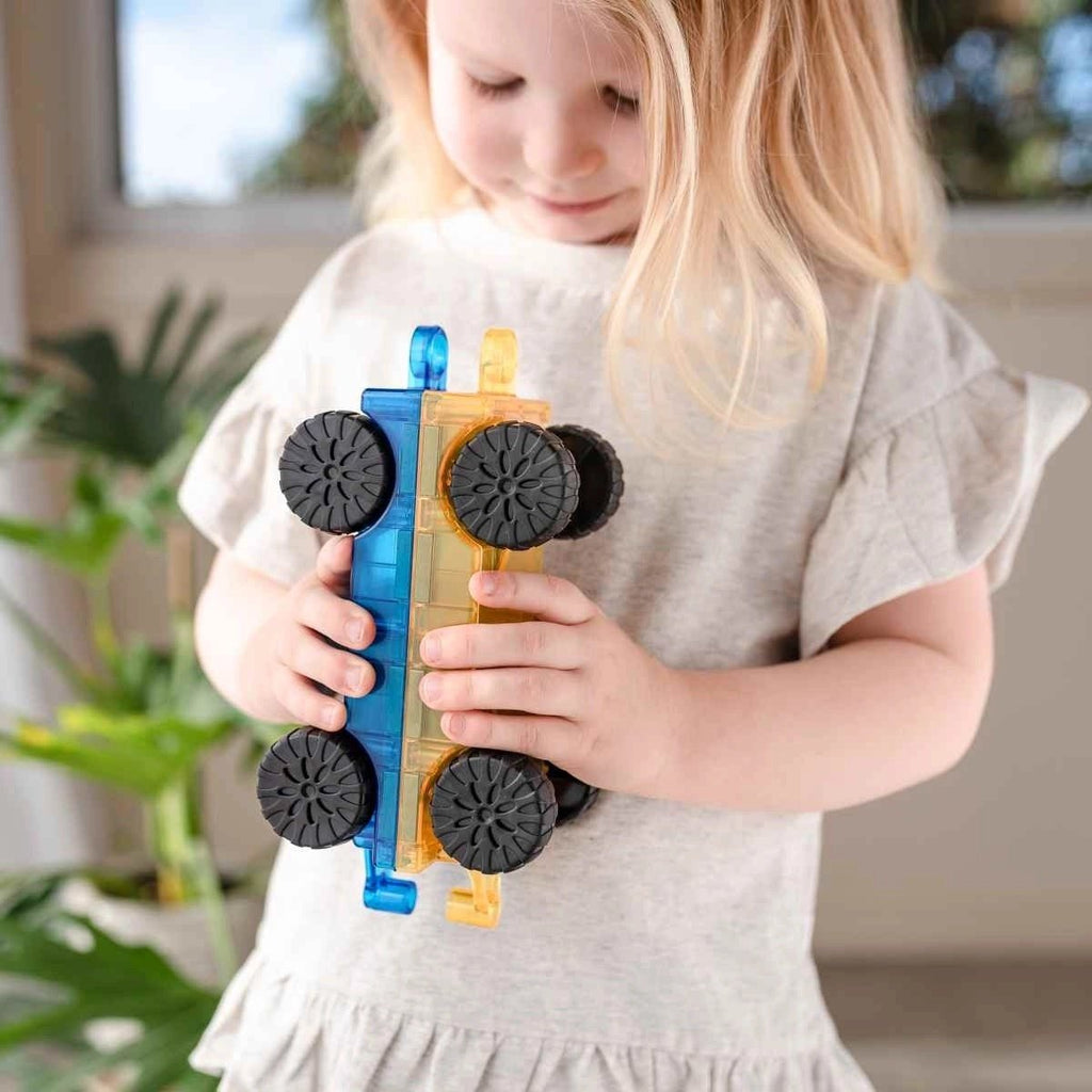 Connetix Magnetbausteine Rainbow Car Pack 2 Teile - Sausebrause Shop