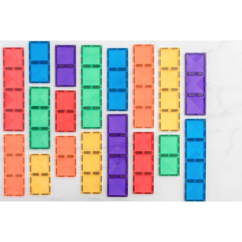 Connetix Magnetbausteine Rainbow Rectangle Pack - 18 Teile - Sausebrause Shop