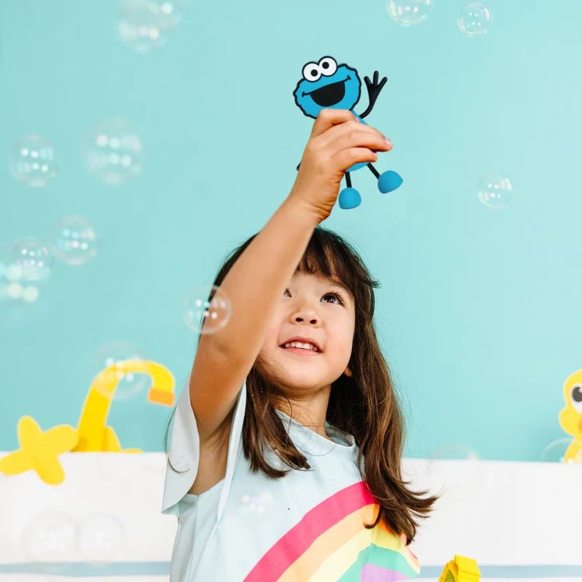 Cookie Monster Glo Pal Leuchtfigur Wasseraktiviertes Badespielzeug - Sausebrause Shop