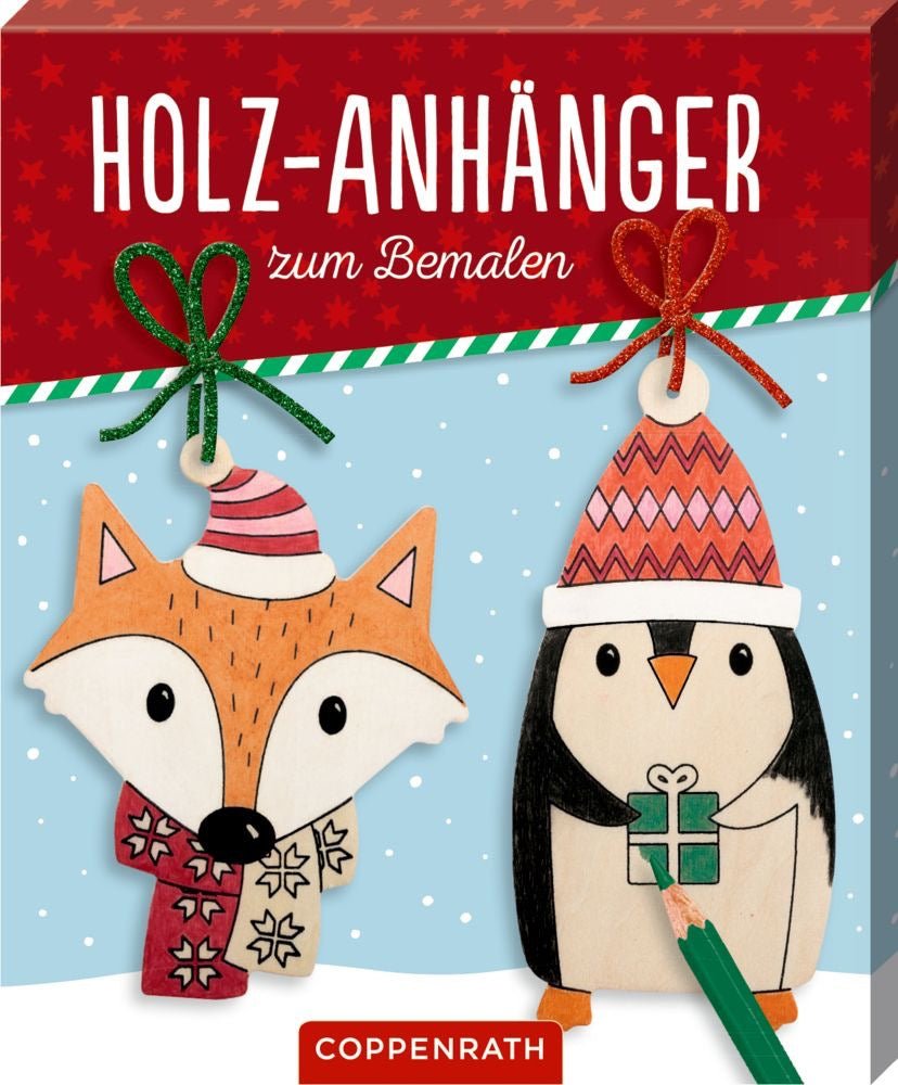 Coppenrath Holz Anhänger zum Bemalen Weihnachten Kreativ - Sausebrause Shop